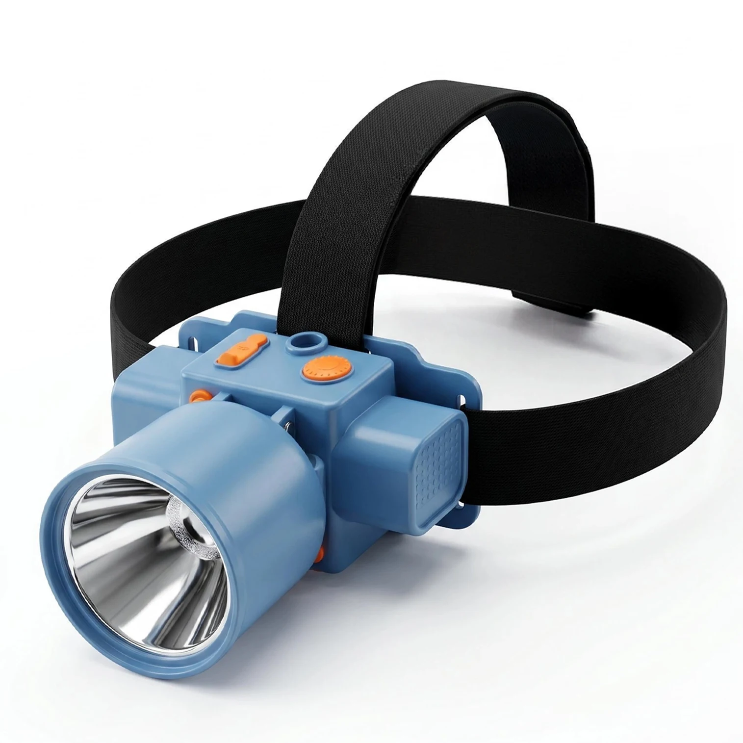 Power Outage Light - Mavi Led Kafa Lambası, Çok Kademeli