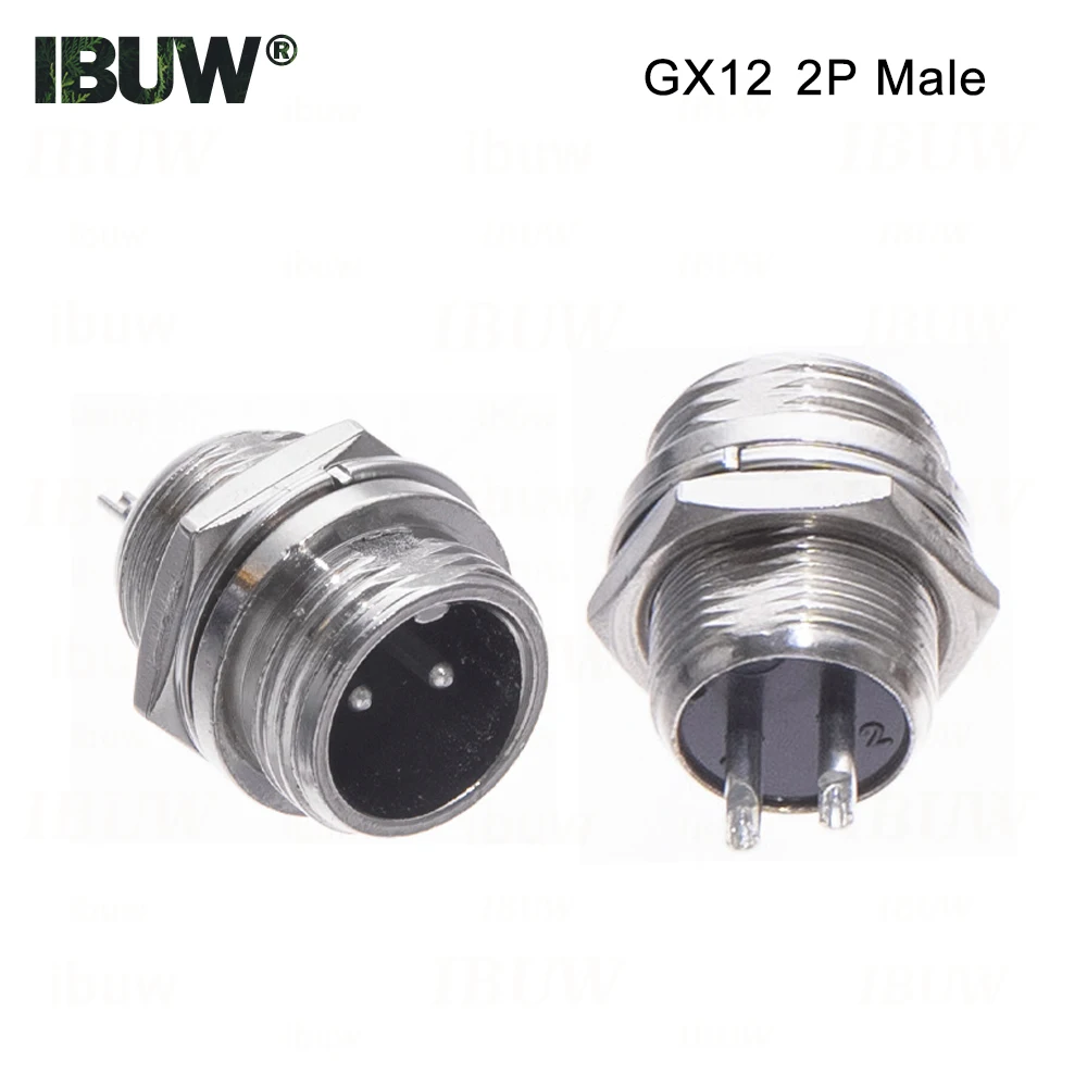 GX12 2 3 4 5 6 Pin Docking Aviation Plug Socket Waterproof Circular Connector 3 4 5 6