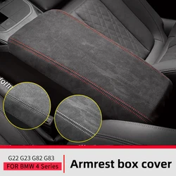 For BMW 4 Series Accessories 2021 2022 2023 2024 G22 G23 G26 G82 G83 Car Interior Center Console Armrest Box Protective cover