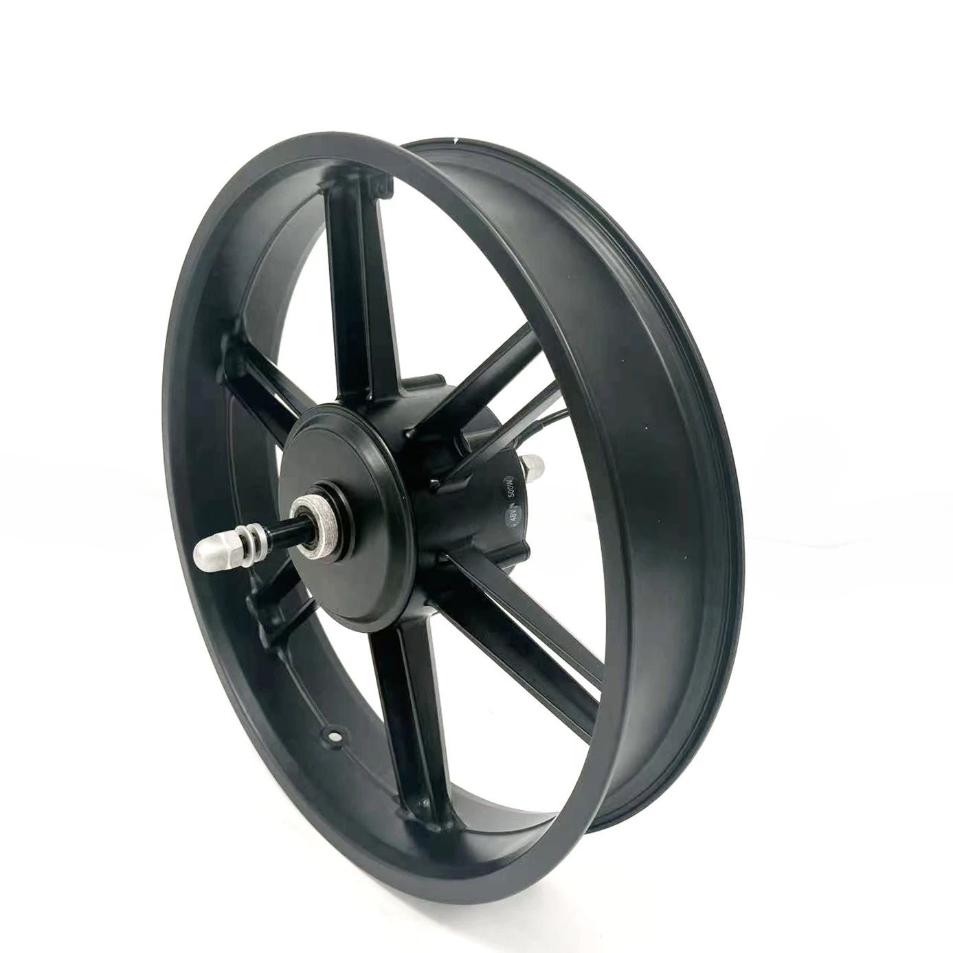 20inch 36/48V 500W Brushless Gear Hub Motor Integrated Wheel for Fat Bike Snow Bike 170mm Dropout with 20x4.0 Tire