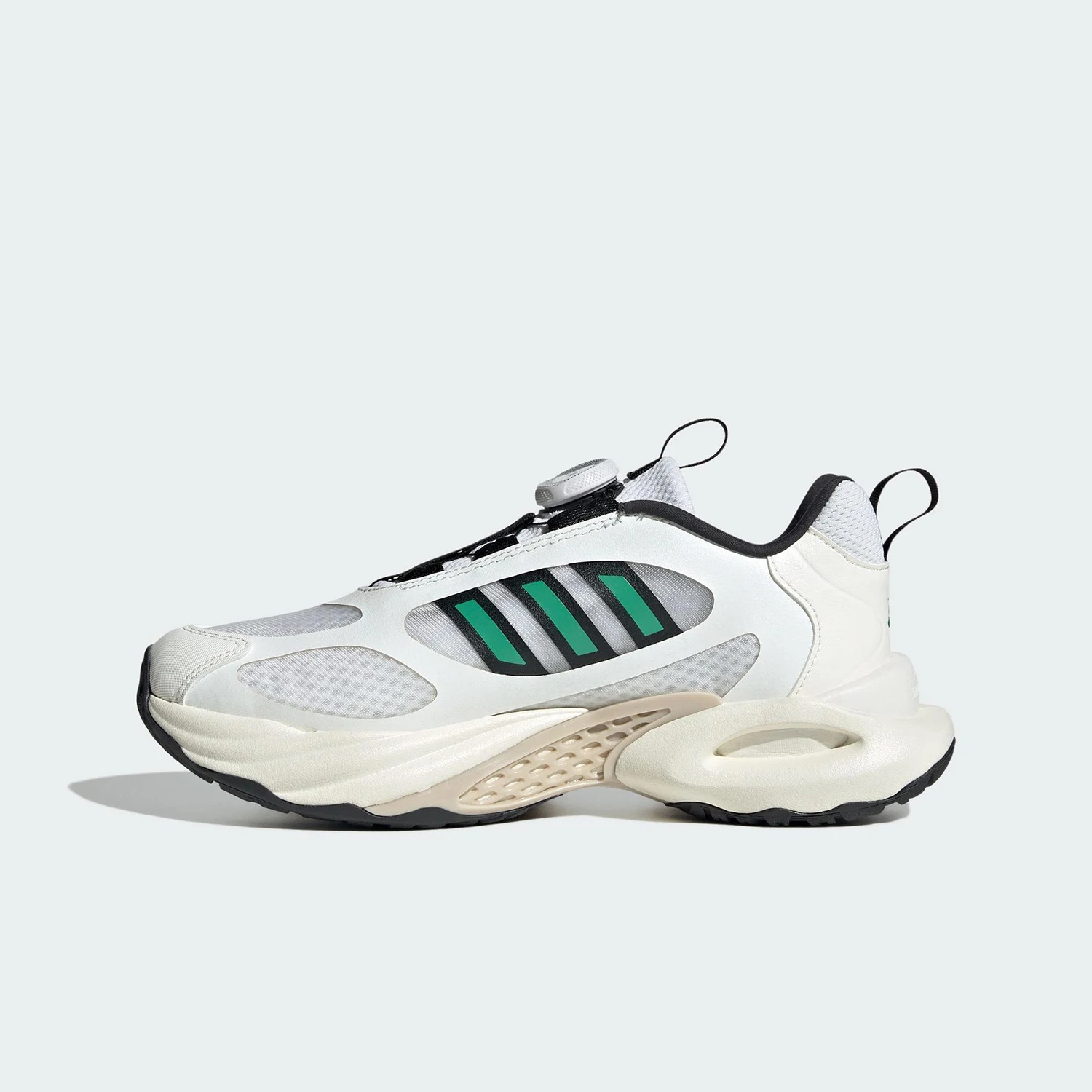 حذاء الجري Adidas الأصلي 2025 GS للفتيات الكبار والمبطن المتين JS4060