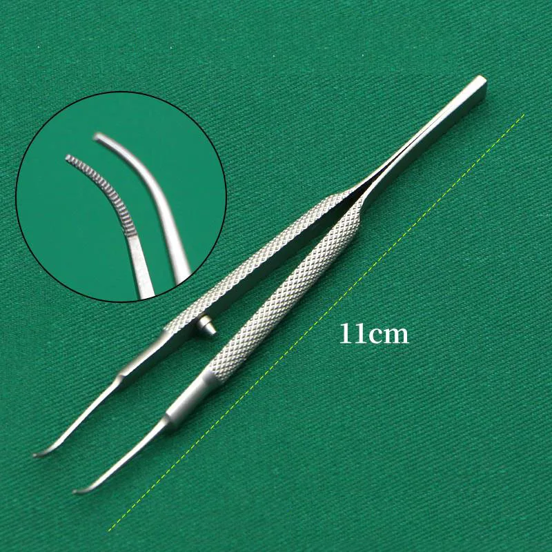 Hair Follicle Planting Tweezers Hair Transplant Instrument Iris Tweezers Extraction Tweezers