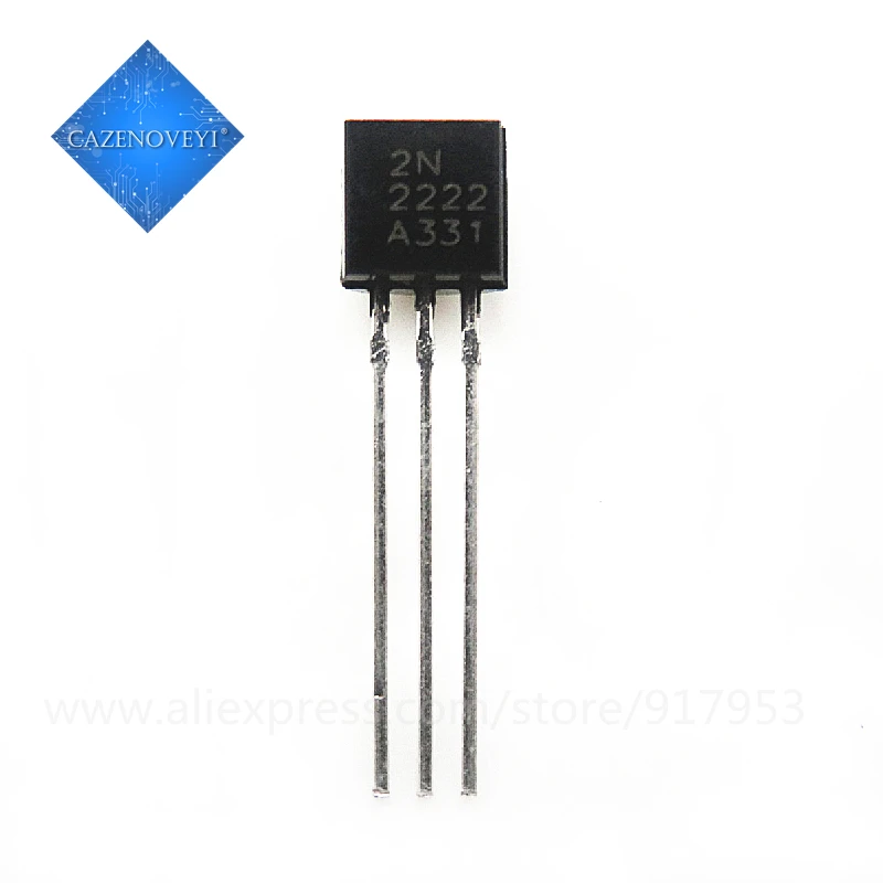 

100pcs/lot 2N2222 2N2222A TO-92 TO 92 Transistor New original In Stock