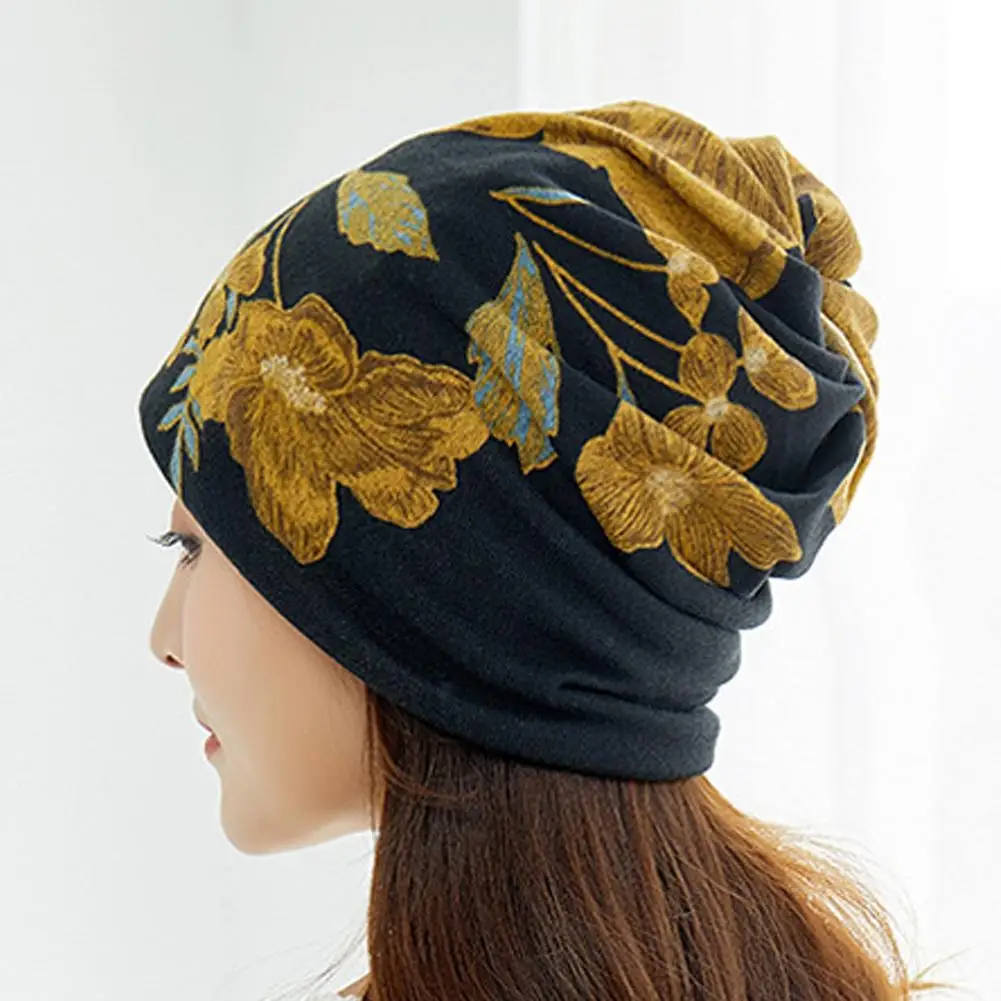 Mode Double tête casquette bavoir torsion casquette multi-fonctionnelle casquette masque casquette cou imprimé visage foulard écharpe cou plus chaud chapeaux