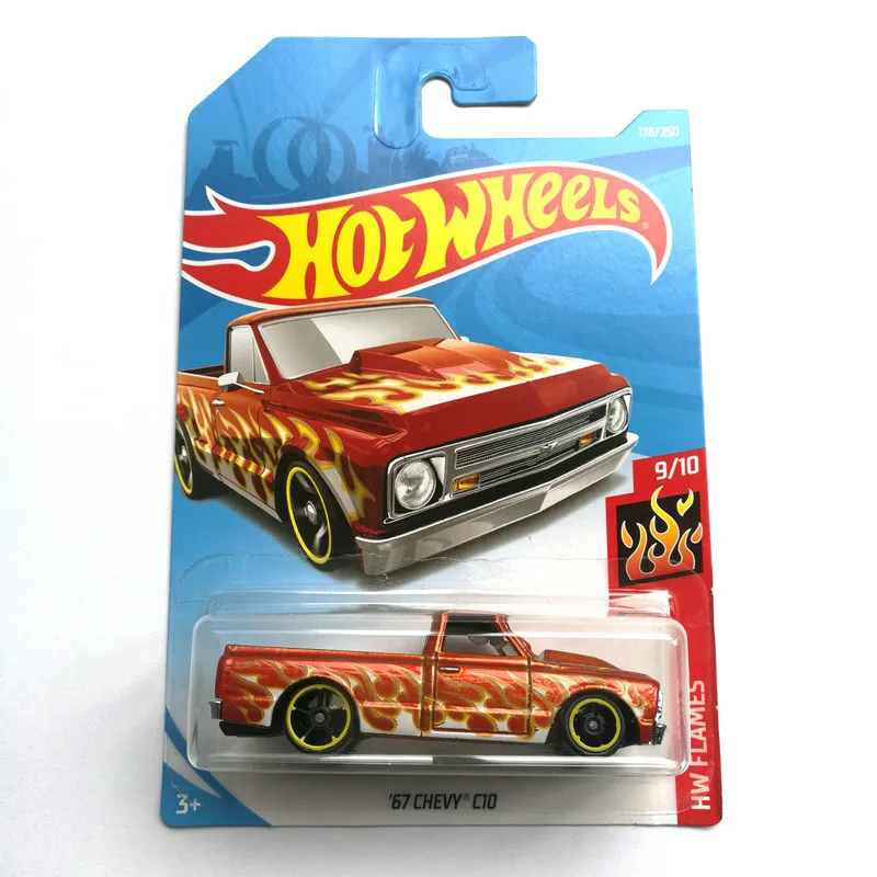 2024-83 Hot Wheels Cars 67 CHEVY C10 1/64 Metal Die-cast Model Collection Toy Vehicles