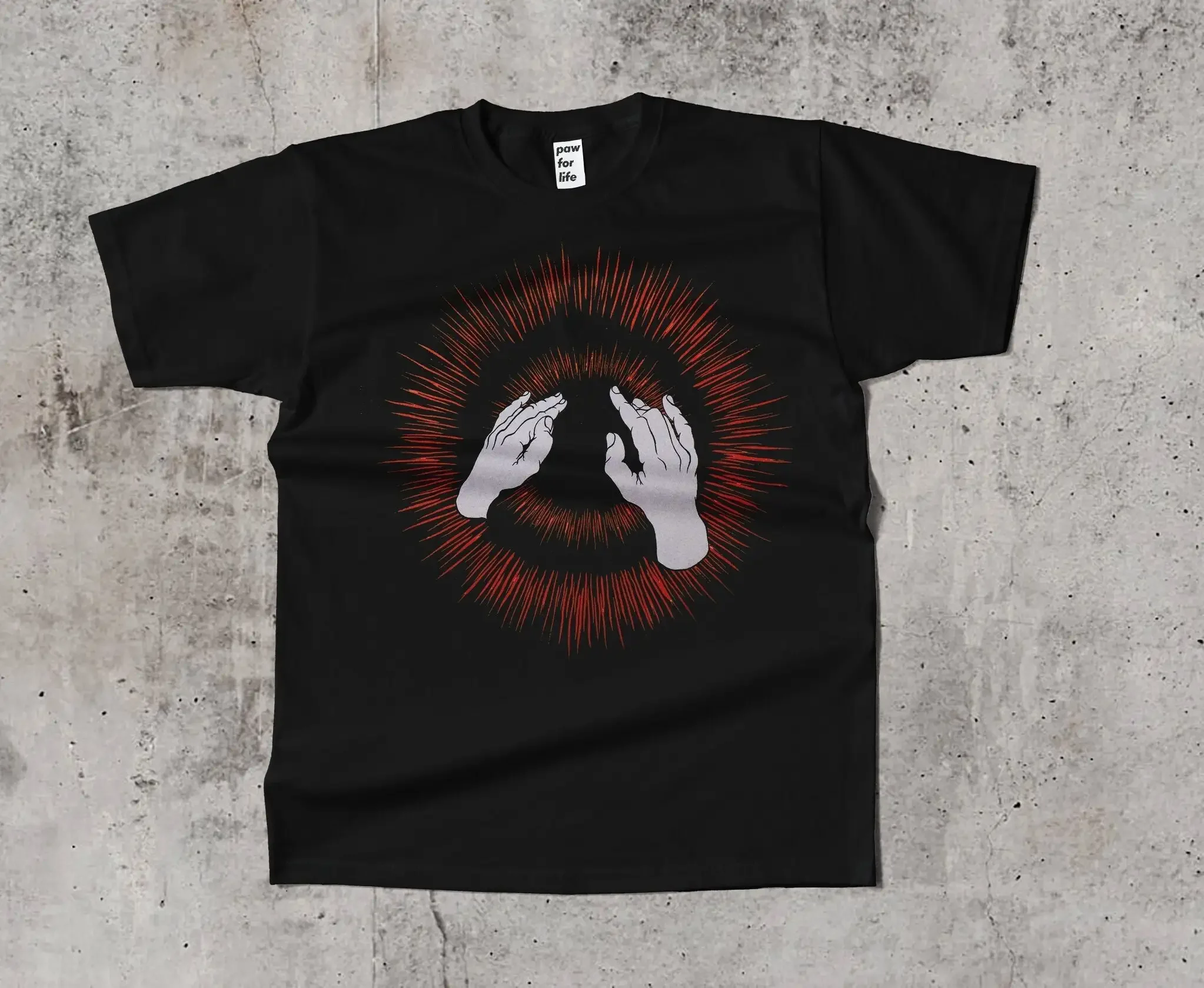 Черная футболка god speed you emperor