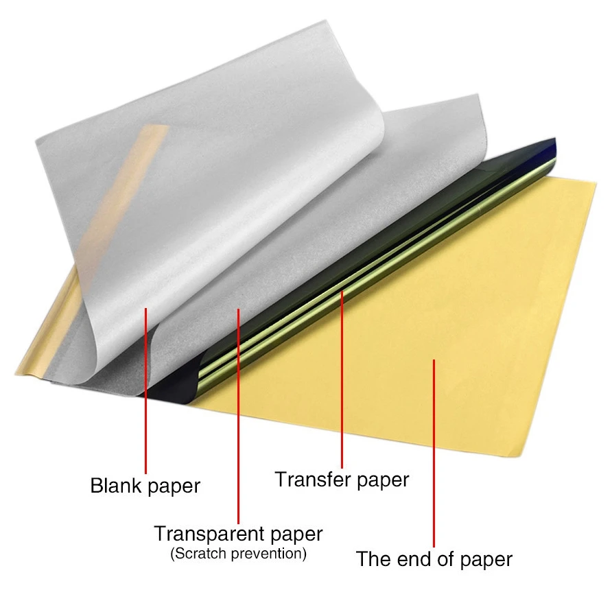 

20PCS , Thermal Stencil Paper Tattoo Stencil Paper Transfer Paper for Tattoos