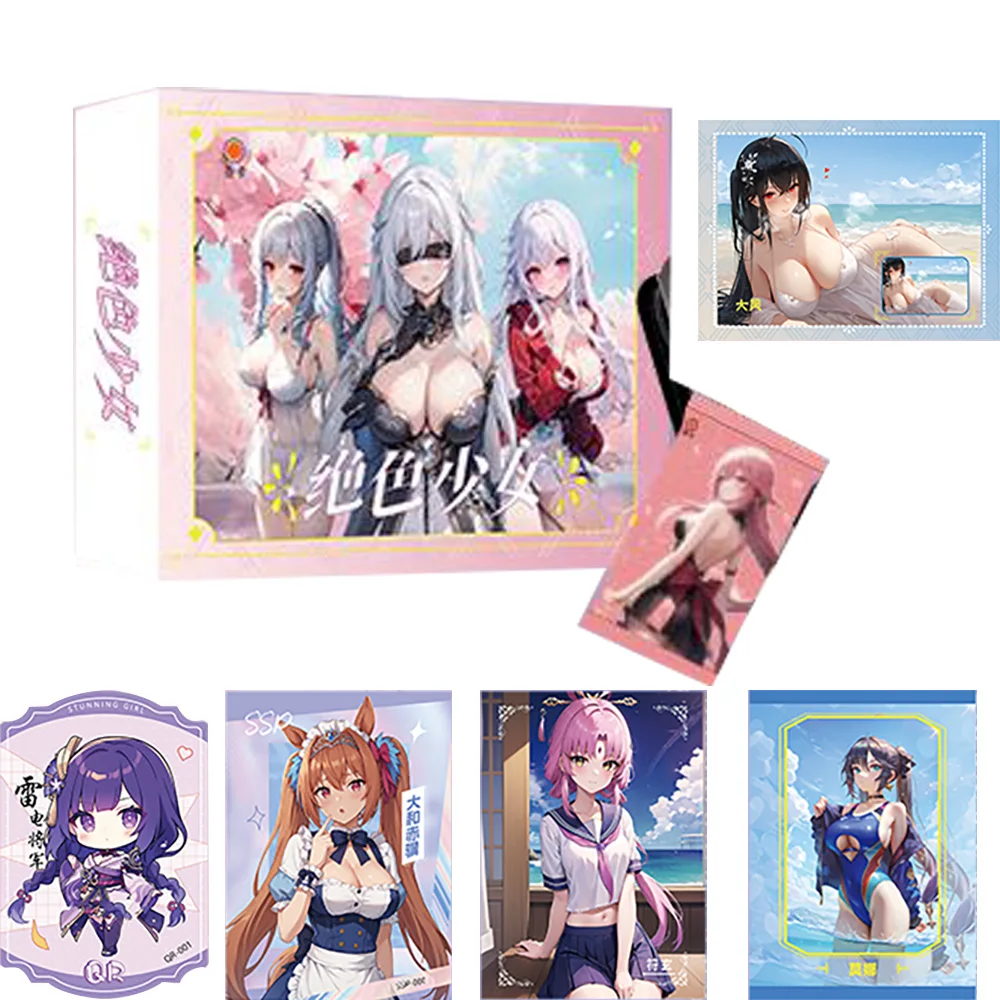 

Goddess Story Stunning Girl Collection Cards Anime Girl Swimsuit Bikini Feast Booster Box Children Game Toys And Hobbies Gift