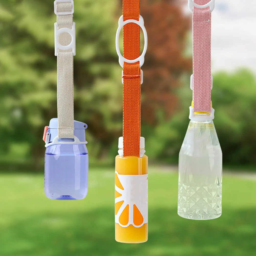 

2Pcs Water Bottle Carrying Strap Adjustable Holder Durable Lightweight Suitable for Kids and Adults Outdoor Sports
