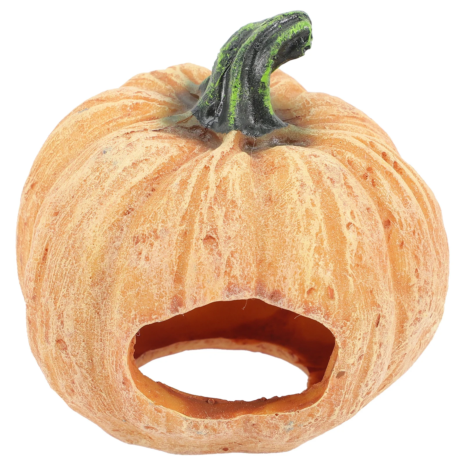

Aquarium Pumpkin Decor Resin Craft Fish Tank Accessory Shrimp Cave Reptile Box Decoration Fine Details Good Material