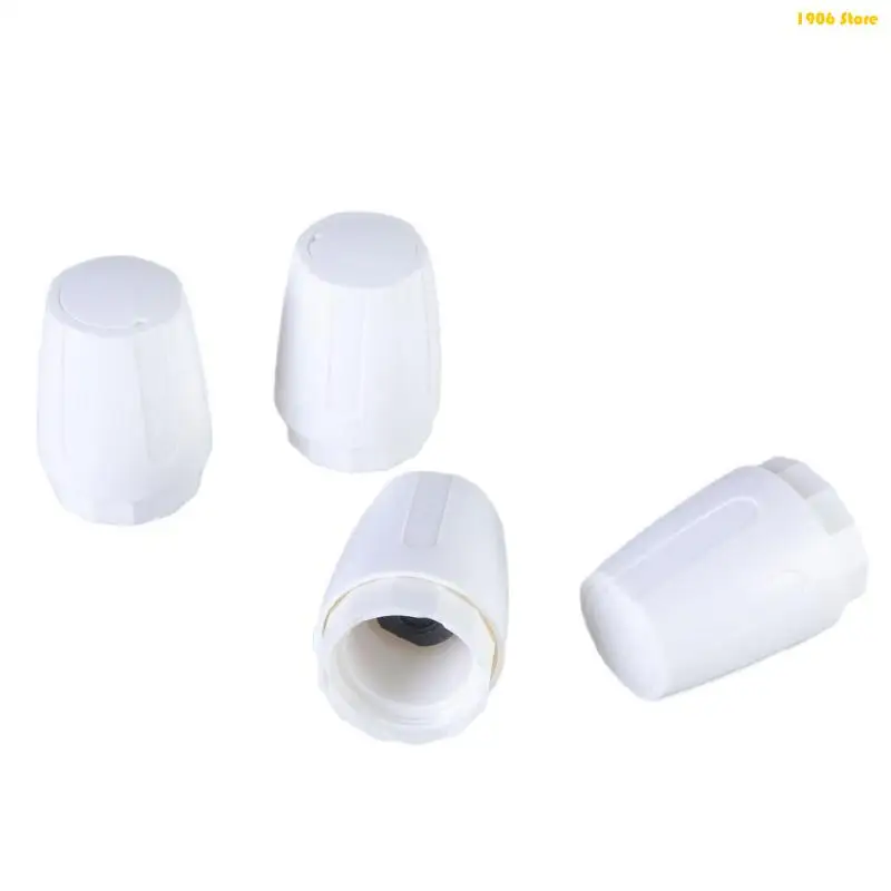 U1JB 4Pcs Water Distributor Handwheel Switches Replacement Valves Cover Floor Heating Radiator Valves Caps Easy to Install