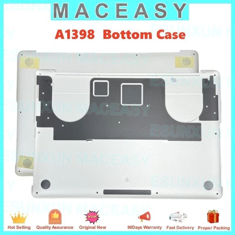 

Оригинальная замена нижнего корпуса A1398 для MacBook Pro Retina, 15-дюймовая нижняя нижняя крышка для ноутбука 2012-2015 года