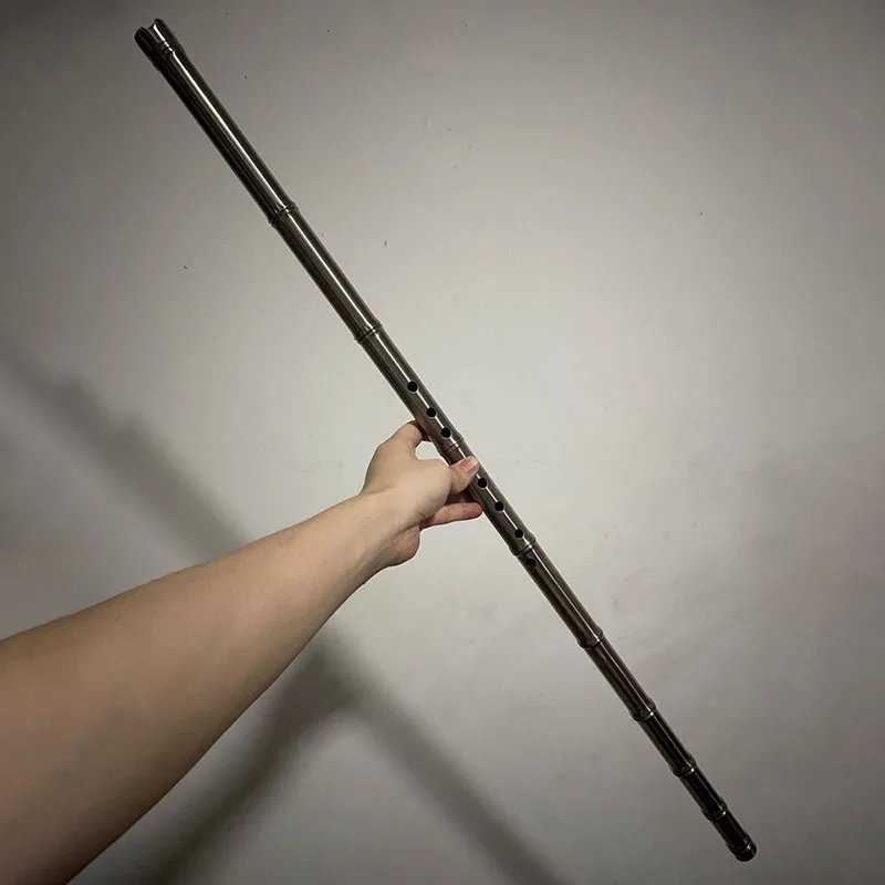 

Прочная титановая флейта-сяо для начинающих (G/F), профессиональный музыкальный инструмент, китайская вертикальная бамбуковая флейта-сяо