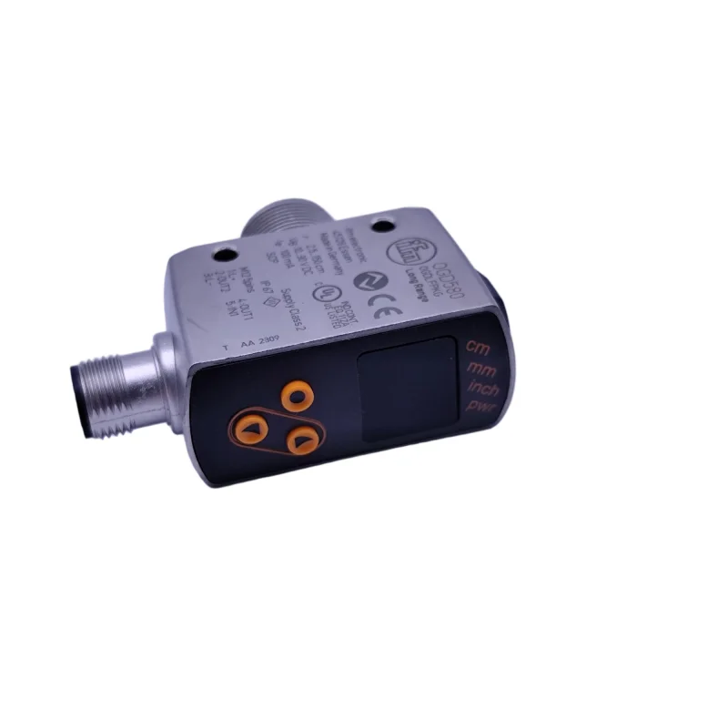 Sensor de distância IFM OGD580 Sensor de medição La ser com IO-Link para automação industrial