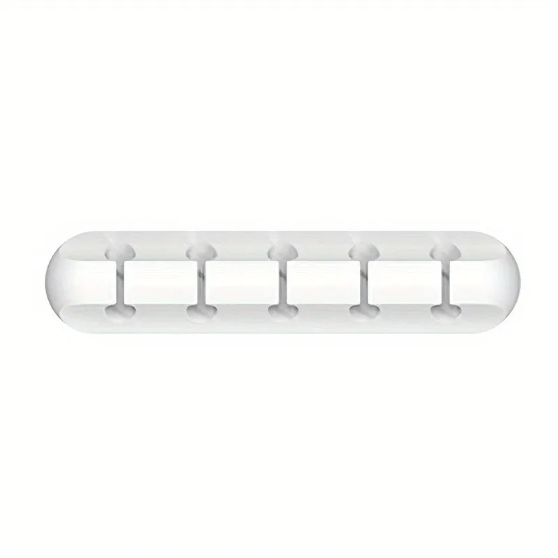 1개 5홀 블랙 케이블 정리함 데스크탑 케이블 관리 홀더