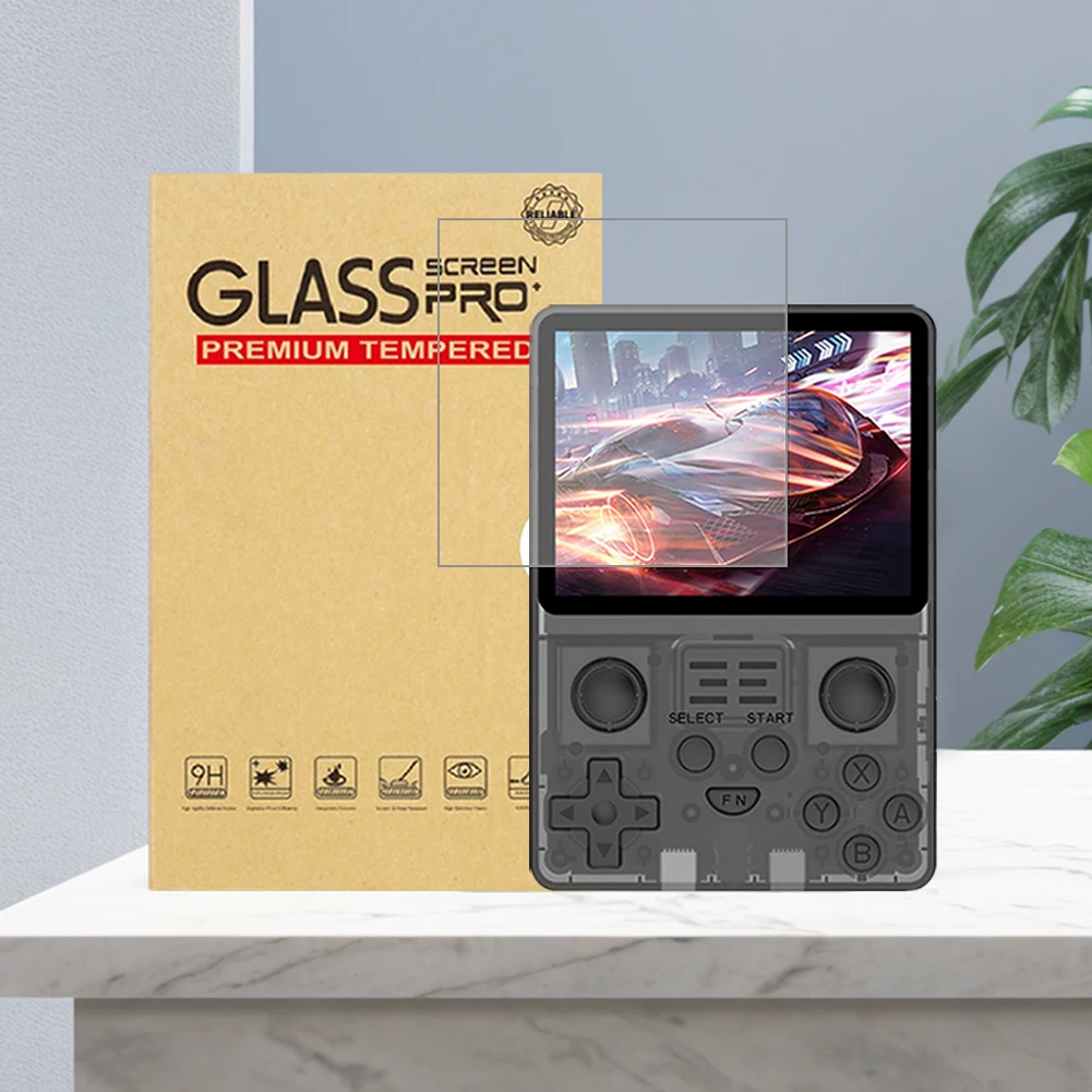 HD واقي للشاشة فيلم 9H صلابة الشاشة المقسى فيلم المضادة للبصمة شاشة طبقة رقيقة واقية ل Powkiddy RGB20S R36S R35S