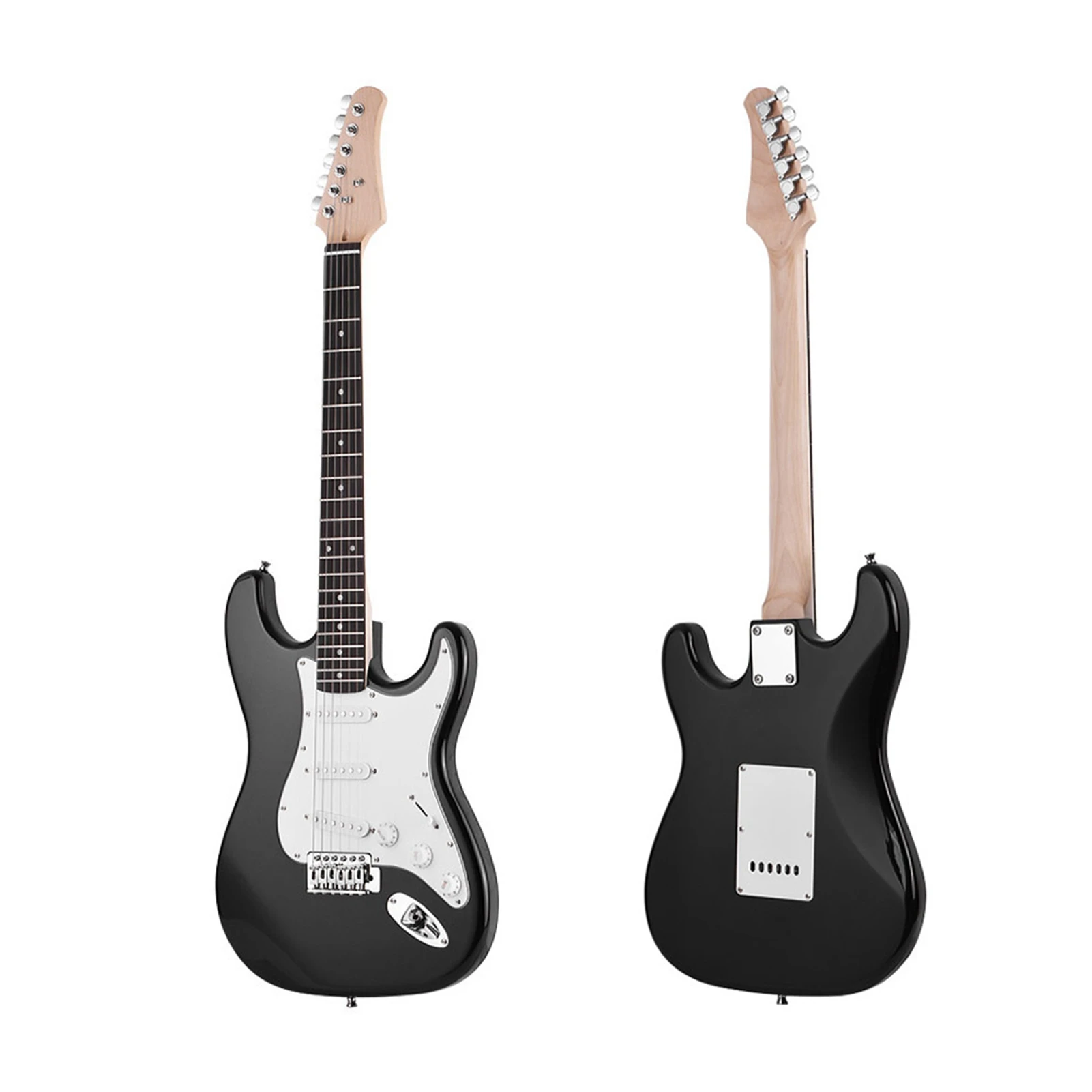Electric Guitar 22 Frets 3 Single Coil Pickup Right Hand  Wood Electric Guitar with Speaker Guitar Bag Electric Guitar Kit