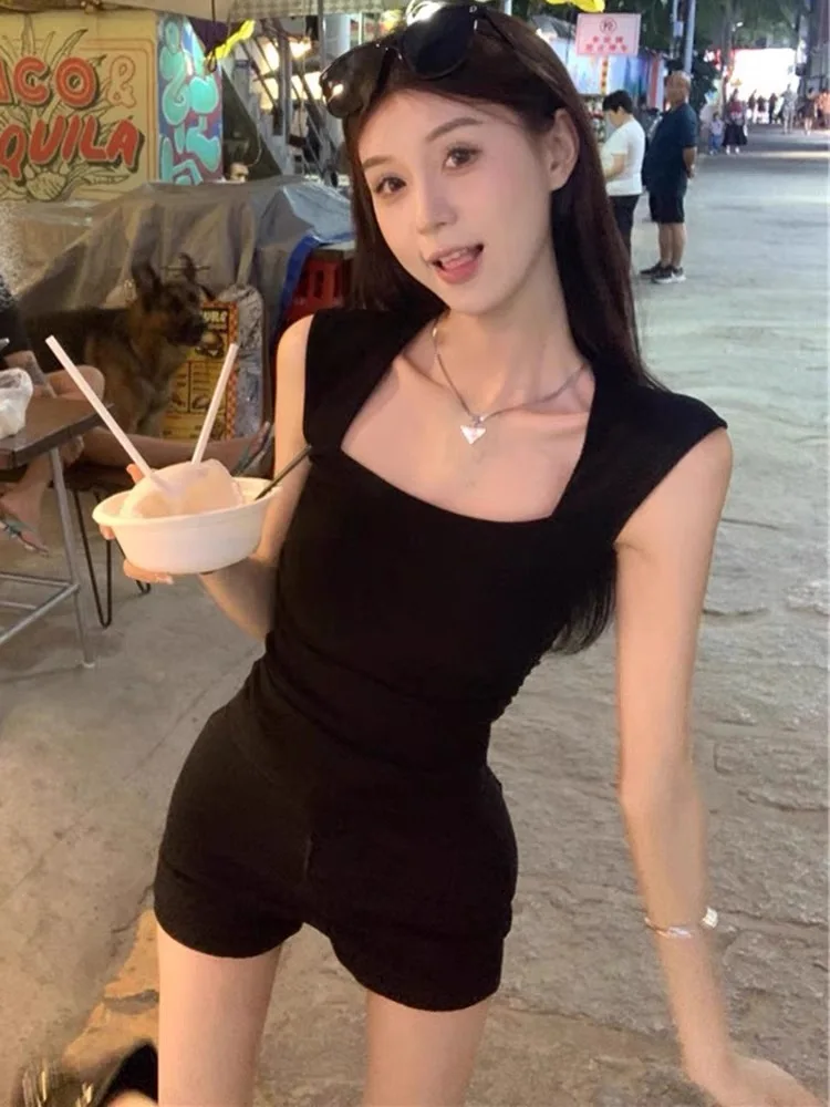 Pure Cotton Strap Vest Women's Spring Summer New Style plus Size Inner Wear Outer Wear Slimming Sexy Sleeveless Top