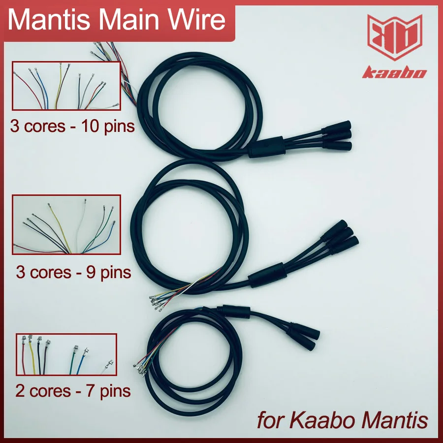 Mantis10 Kabel Kawat Kabel Utama Baru untuk Kaabo Mantis 10 Pro Plus + Aksesori Skuter Listrik