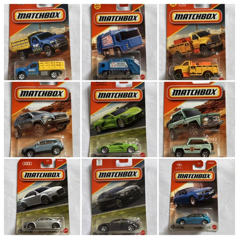

In Stock Matchbox Collection 5f Series Alloy Car Engineering Vehicle Suv Collectible Car Toy Diecast Vehicle Cars Models Toys Gi