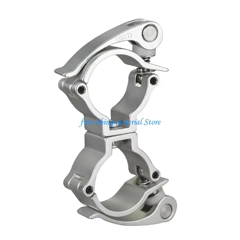 Y5GD Easy installs Aluminum Stage Light Clamp Featuring Strong Construction Professional Equipment Use for 25-30mm Pipe