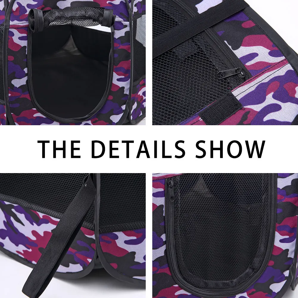 

Pet Tent Dome Portable for Puppy Indoor Outdoor Foldable Waterproof Exhibition