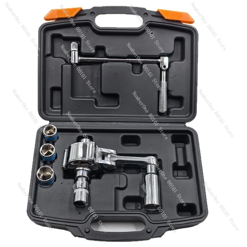 16A power wrench, car labor-saving tire nut disassembly tool, small socket wrench