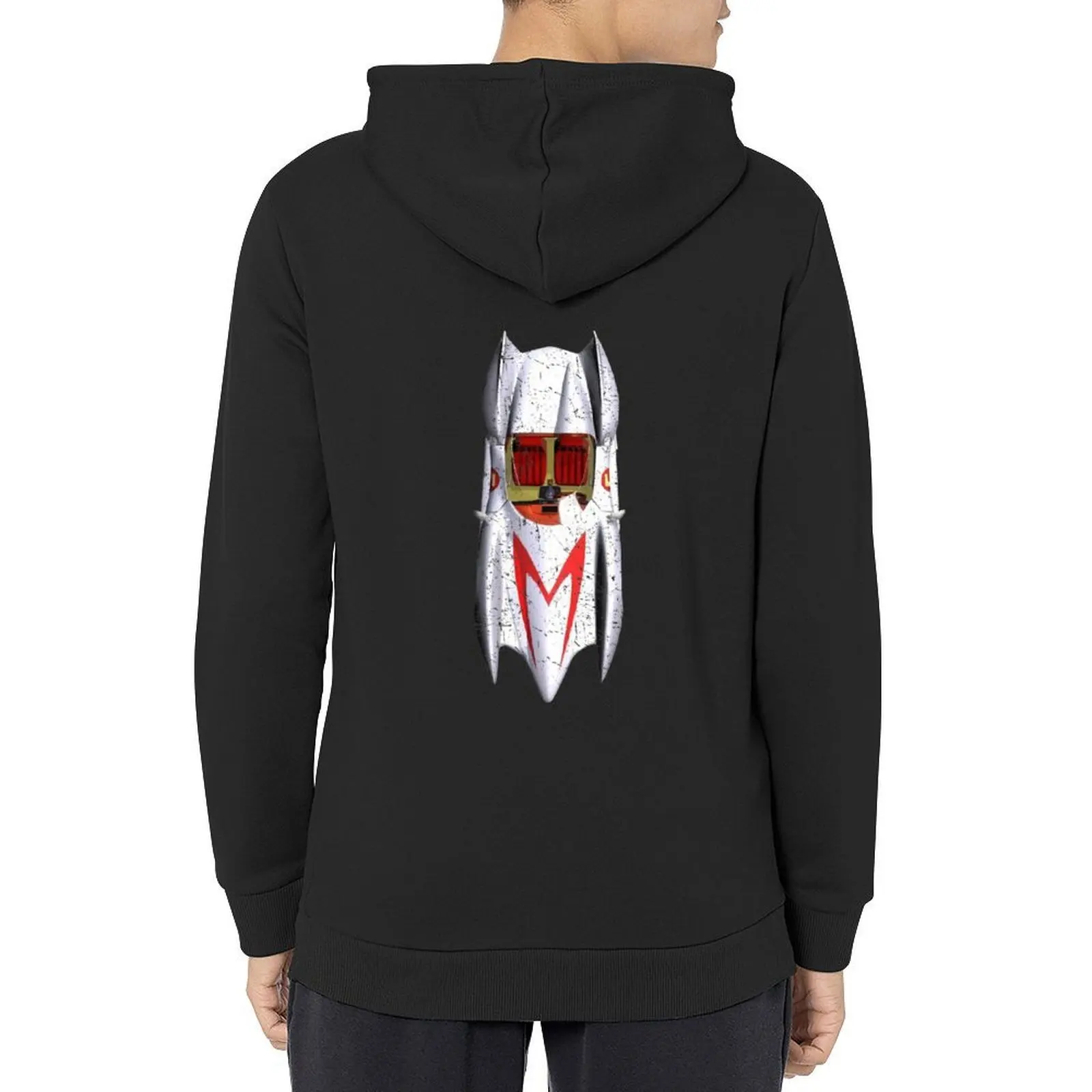 

Speed Racer - Mach 5 - Car Top - Vintage Retro Distressed Hoodie korean style clothes hoodie men