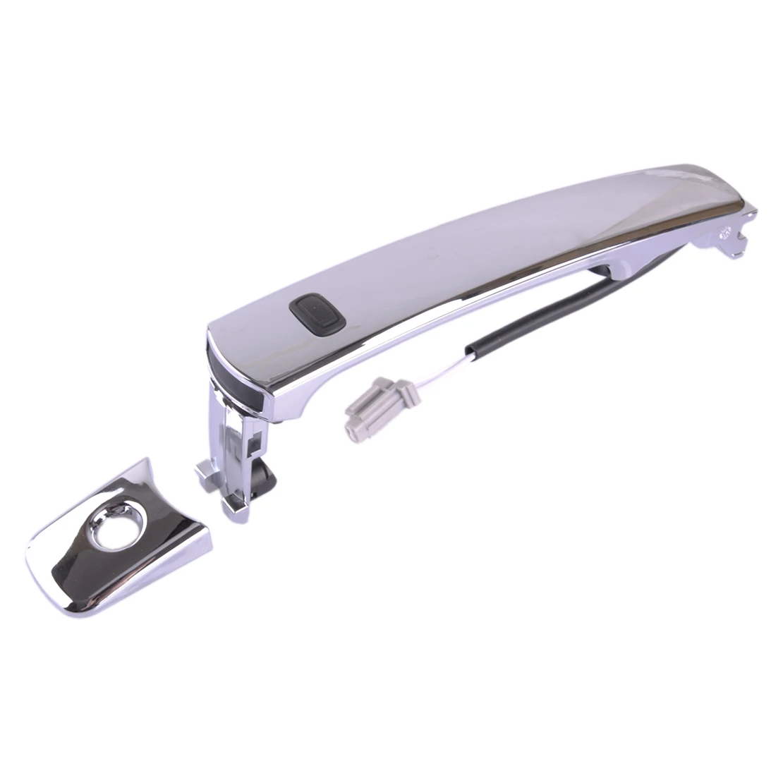 Exterior Front Left Side Door Handle Silver Plastic Fit for Nissan X-Trail SUV T31 2014 2013 2012 2011 2010 2009 2008 2007 2006