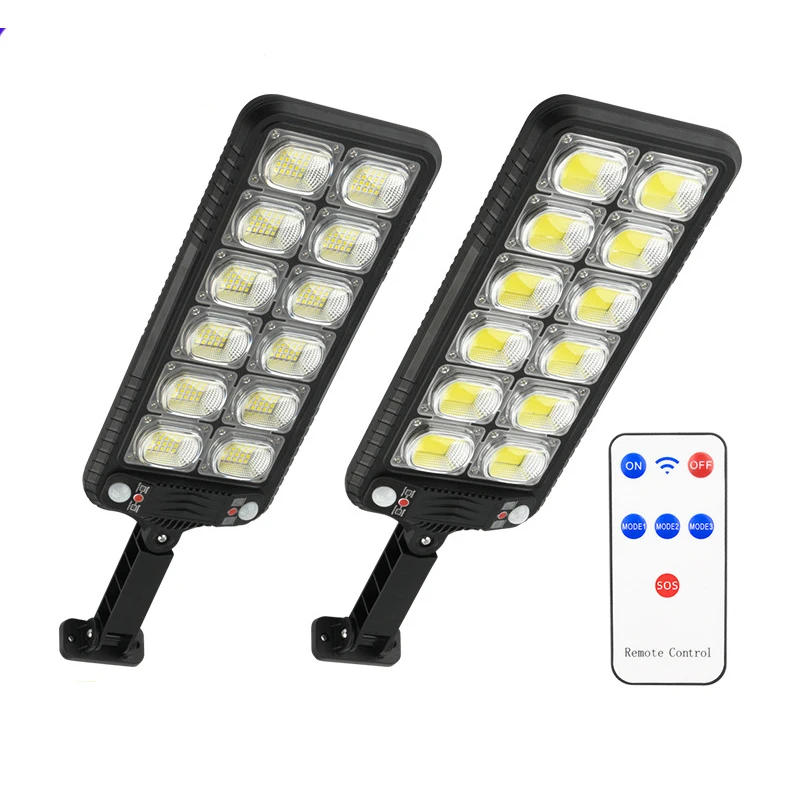 

Outdoor Solar Lights Super Bright Waterproof spotlight Light Human Dual Sensor Wall Lights For Garage Patio Garden Street Lights