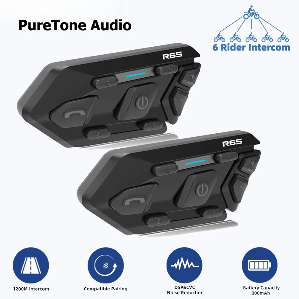 casque-de-moto-avec-interphone-bluetooth-50-etanche-reduction-de-bruit-dsp-communication-mp3-gps-1200m-r6s