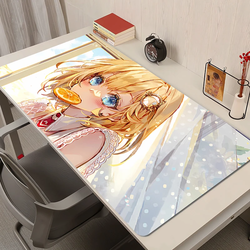 

Mouse Pad Laptop Non Slip Anime Extended Mousepad Hololive Watson Amelia Cute Desk Mouse Mat PC Gaming Accessories Keyboard Pad