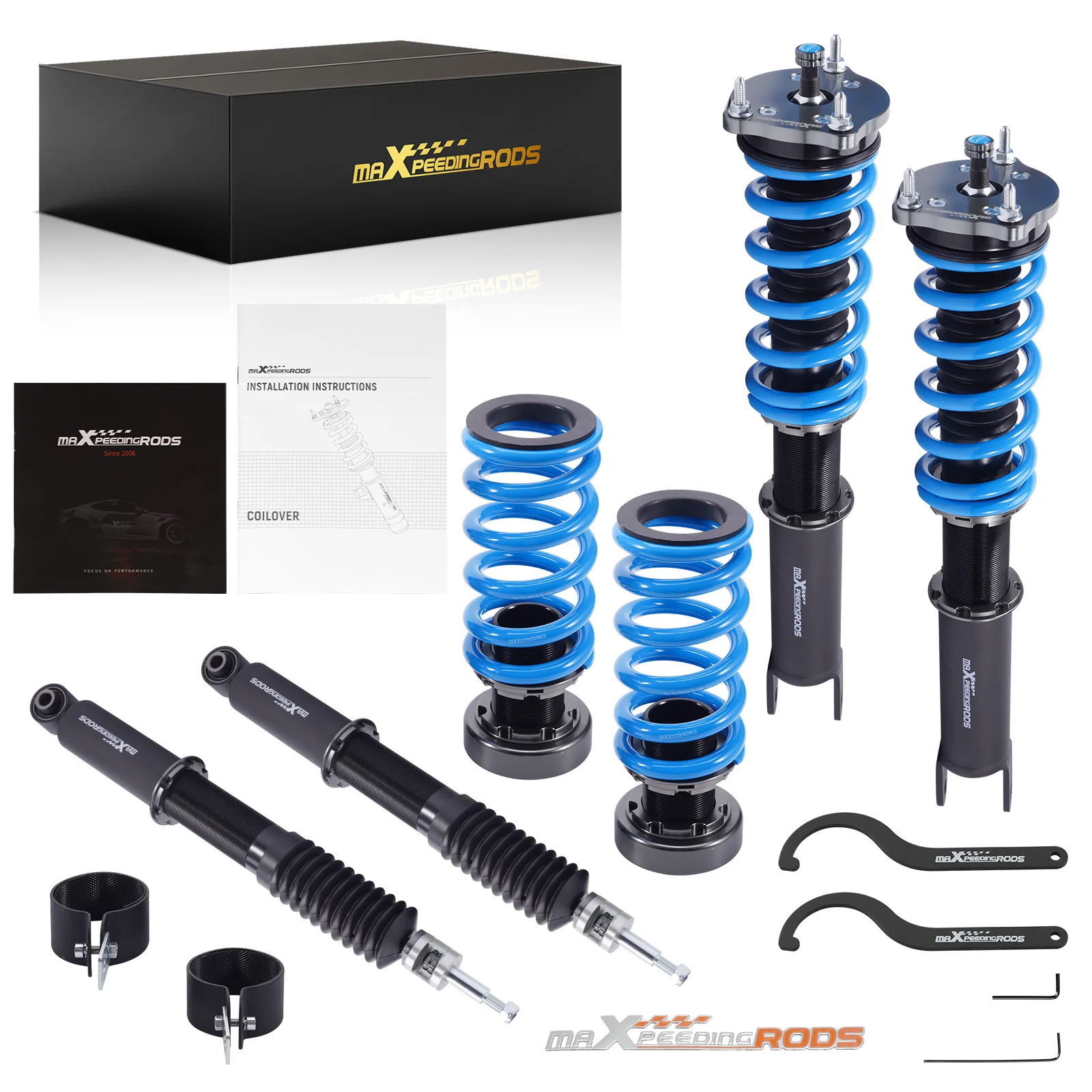 MaXpeedingrods Racing Coilover Kit para Mercedes-Benz Classe E E320 E350 Sedan RWD W211 2003-2009