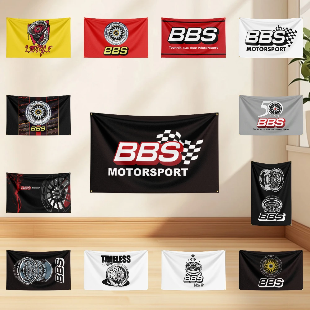 

3x5 ft B-BBS Prayer Flag Banner Tapestry Outdoor Decors Garage Decoration Funny Flags For Bedrooms Flaga