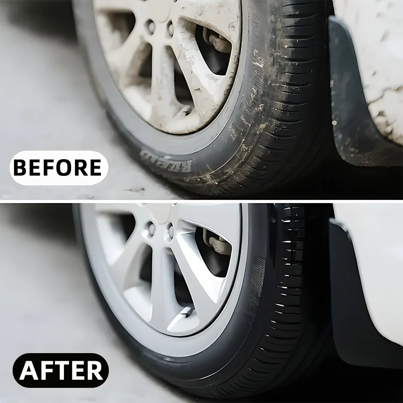 Многофункциональный блеск и защитный воск для шин — повышает блеск, долговечность и устойчивость к растрескиванию и выцветанию. Черный поли