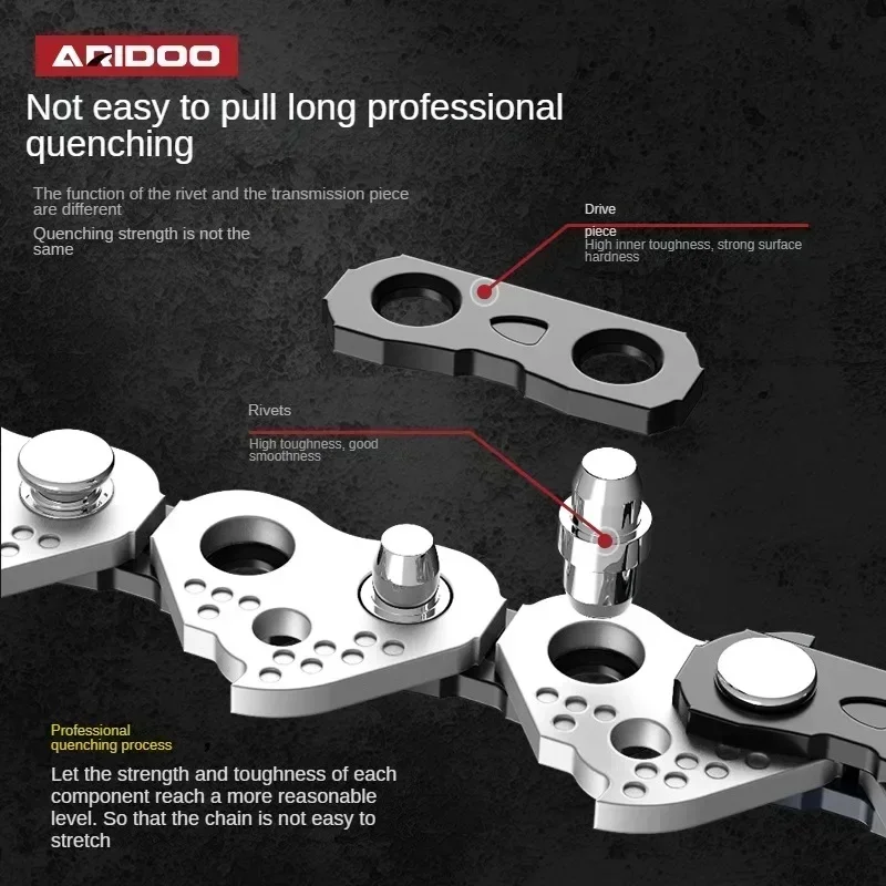 German Gasoline Chainsaw Parts Angle Grinder Electric Chainsaw 16-Inch/18-Inch/20-Inch Chainsaw Chain A