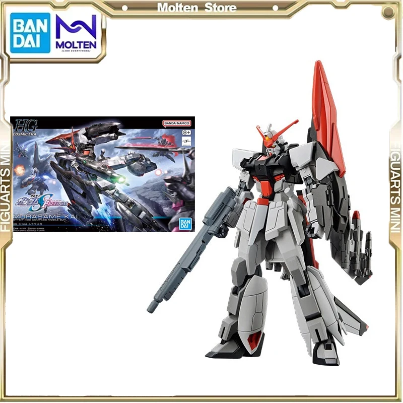 

В наличии, оригинальная сборная модель BANDAI GUNDAM SEED HG 1/144 MURASAME KAI, модели экшн-фигурок, детские игрушки, коллекционные украшения