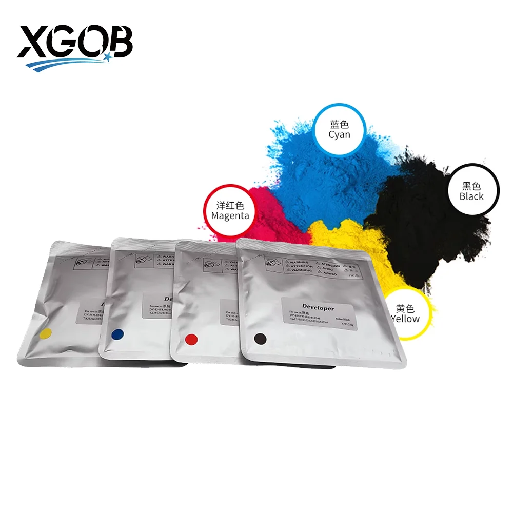 

1Bag/210g Developer Powder For Kyocera TA 2552ci 2553ci 3252ci 3253ci 2554ci 3554ci High Quality Compatible iron Carrier