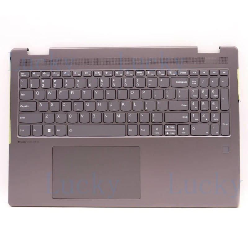 

f New Palmrest Upper Case w/US Backlit KB FP For Yoga 7 16IAP7 82QG 5CB1J01857