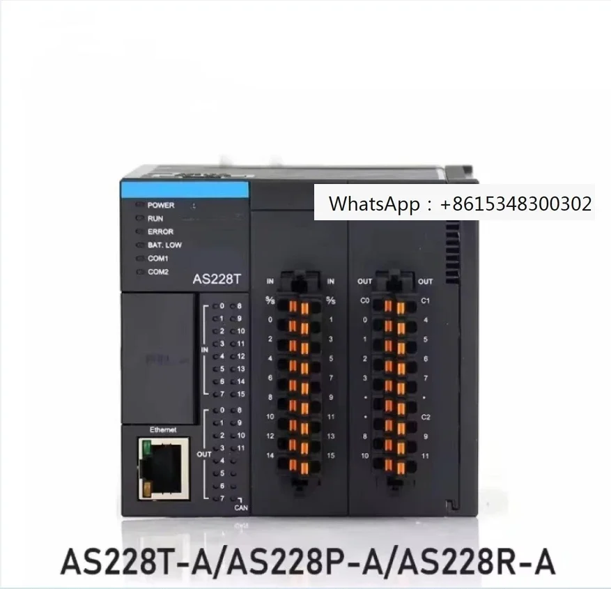 PLC AS228T-A AS228P-A AS228R-A AS332T-A AS320T-B AS320P-B 28 Point  automation PLC PAC Programming Controller Plc