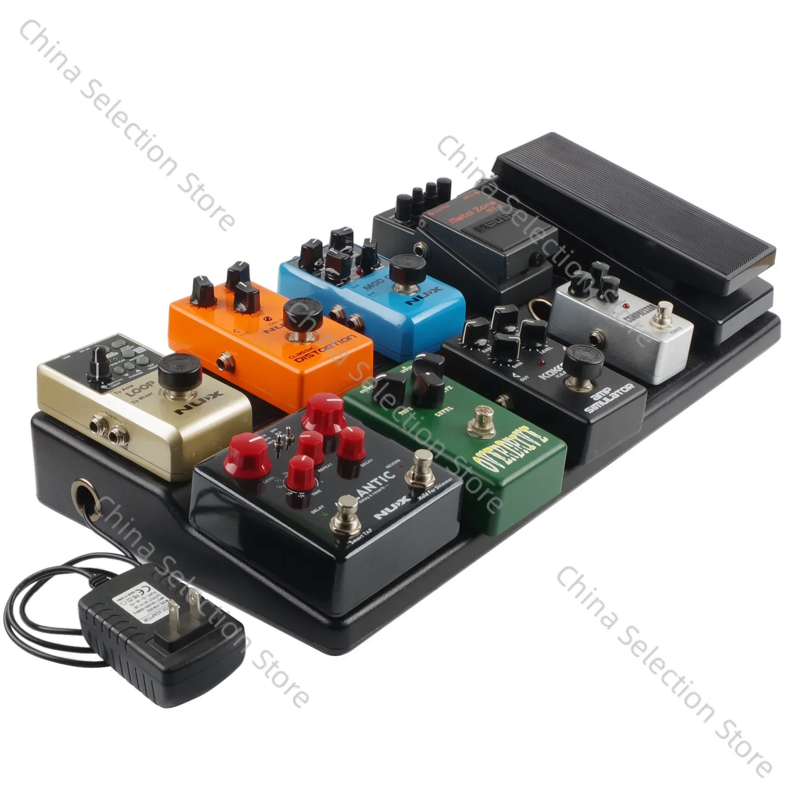 Single Effect Board, Effect Trackpad, Hidden Power Supply, Ultra-light, Super-strong and Large Capacity