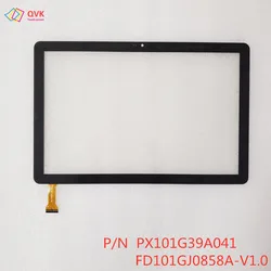 Black 10.1Inch P/N FD101GJ0858A-V1.0 SLR / A101K02A13 / PX101G39A041 Tablet Capacitive Touch Screen Digitizer Sensing