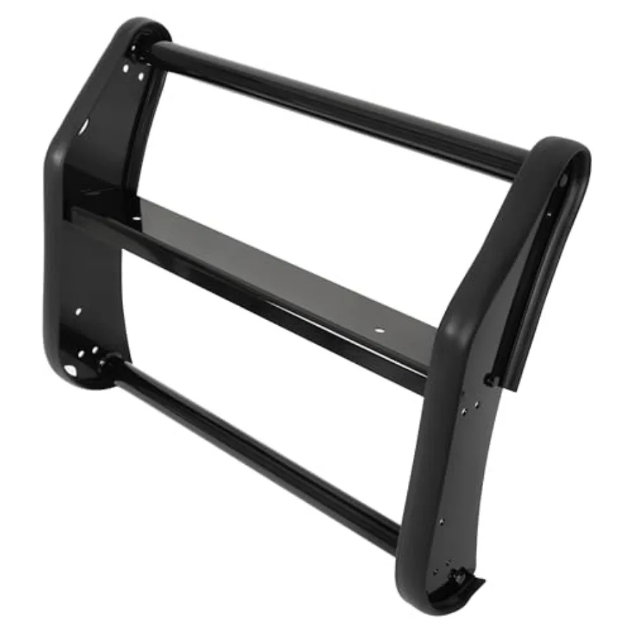 Protector de cepillo para parrilla de alta resistencia, Compatible con Ford Explorer 2011-2015, barra de empuje para parrilla delantera, barra de toro recubierta de polvo de acero negro