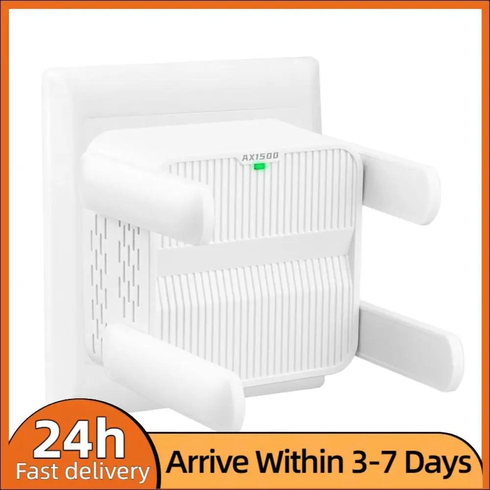 

WiFi 6 Repeater Extender 1500Mbps WiFi Extender Signal Booster with Ethernet Port WiFi 6 Range Extender 4*2dbi Antennas for Home