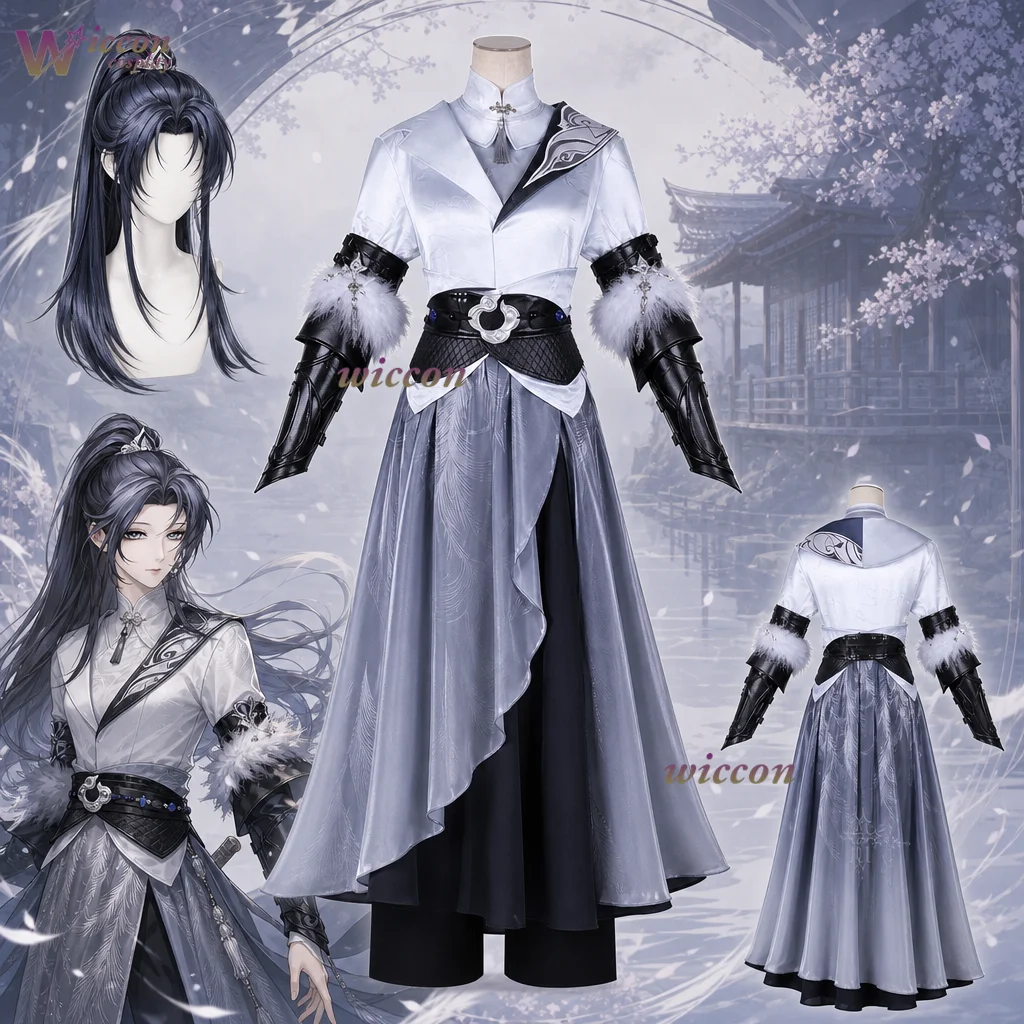

Cos C COS Path to Nowhere Female Director Frosty Evening Snow Plum in Snow Melody Cosplay Costume Anime Game Character Outfit