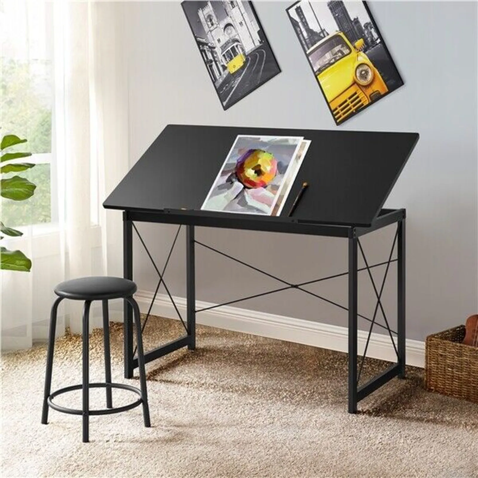 

Art Table Adjustable Drafting Craft Desk Artist Drawing Sketching Painting Table United States