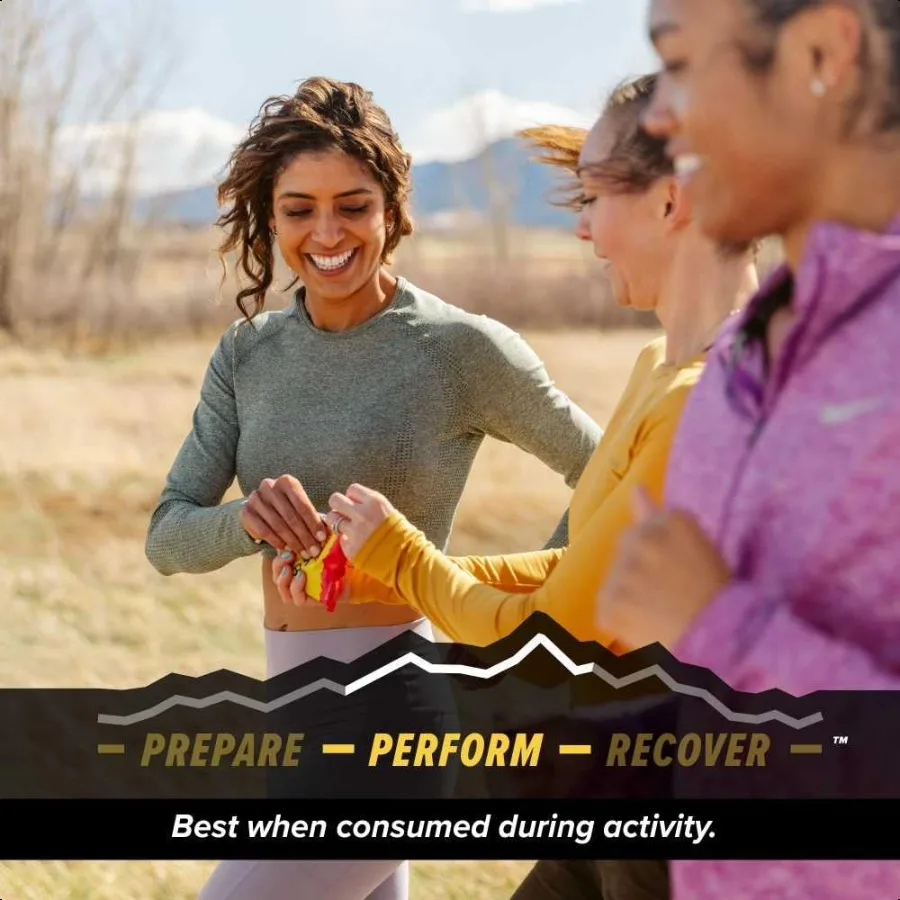 Prepare Perform and Recover Variety Pack 12 unidades por caja Deliciosos aperitivos de nutrición deportiva para ejercicio de resistencia y rendimiento