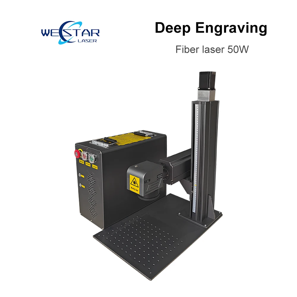 Deep Engraving Machine Fiber Laser 1064nm for Metal Commemorative Coin Engraving