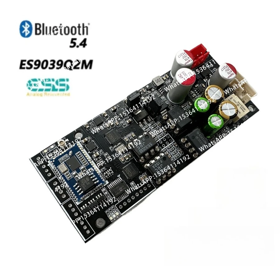 ES9039Q2M DAC Decode QCC5181 Bluetooth 5.4 Wireless Receiving Board Dual NE5532 OP AMP LDAC/APTX 24bit/96Khz