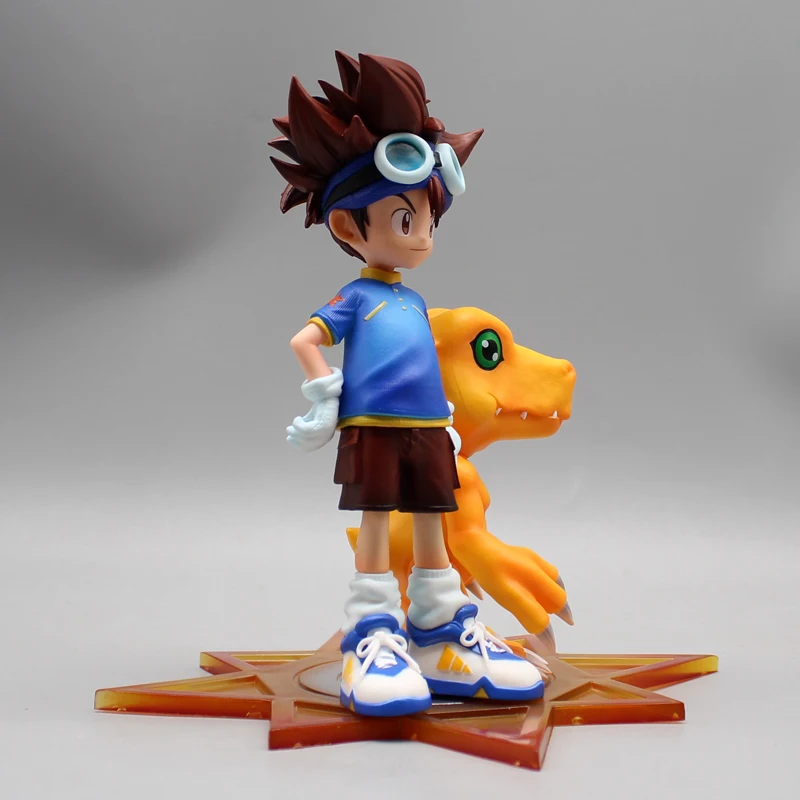 Pokemon Yagami Taichi Action Figure Anime Agumon Figuras Manga GK Statue Toys Model Doll Ornament Peripheral Gift for Children